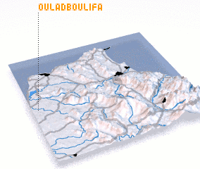 3d view of Oulad Boulifa