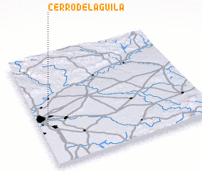 3d view of Cerro del Águila