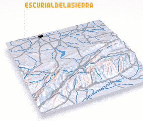 3d view of Escurial de la Sierra