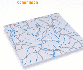 3d view of Sanankoro