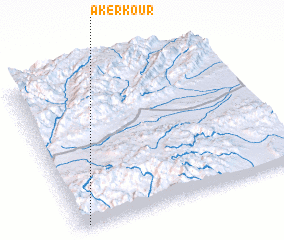 3d view of Akerkour