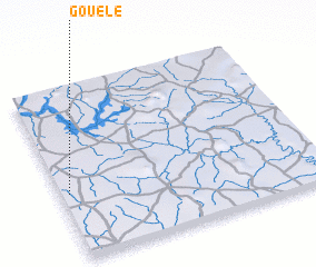 3d view of Gouélé