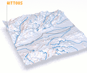 3d view of Aït Tous