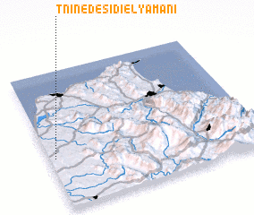 3d view of Tnine de Sidi el Yamani