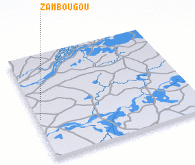 3d view of Zambougou