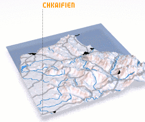 3d view of Chkaïfien