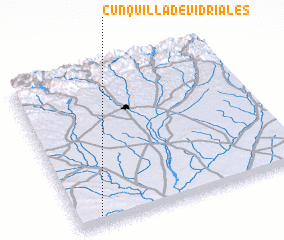 3d view of Cunquilla de Vidriales