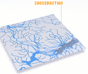 3d view of São Sebastião