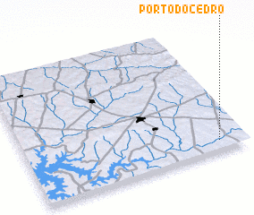 3d view of Pôrto do Cedro