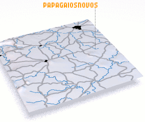 3d view of Papagaios Novos