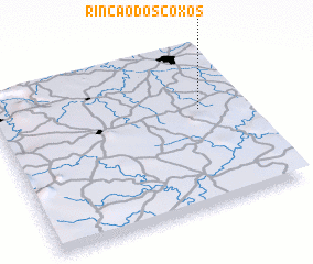 3d view of Rinção dos Coxos