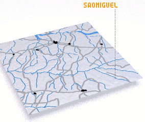 3d view of São Miguel