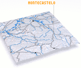 3d view of Monte Castelo