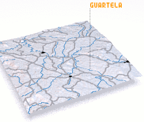 Guartela (Brazil) map - nona.net