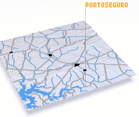 3d view of Pôrto Seguro