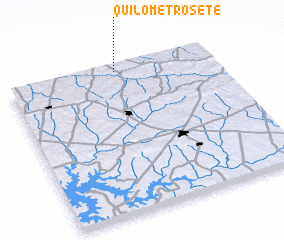 3d view of Quilômetro Sete