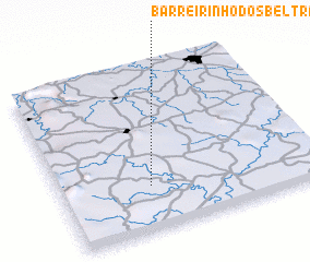 3d view of Barreirinho dos Beltrão