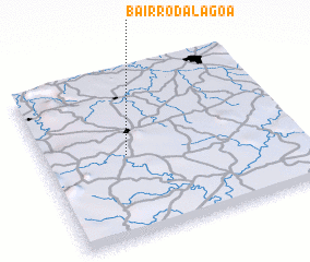 3d view of Bairro da Lagoa