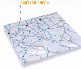 3d view of Santa Filomena