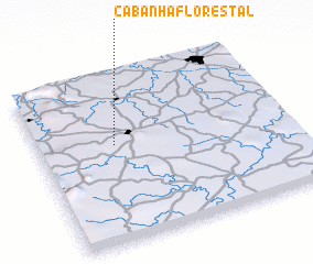 3d view of Cabanha Florestal