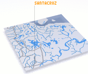 3d view of Santa Cruz