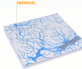 3d view of São Miguel