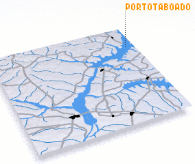 3d view of Pôrto Taboado