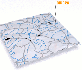 3d view of Ibiporã