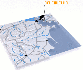 3d view of Belém Velho