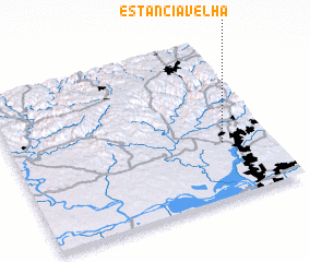 3d view of Estância Velha