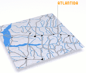 3d view of Atlântida