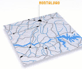 3d view of Montalvão