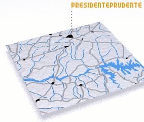 3d view of Presidente Prudente