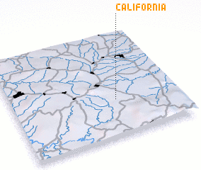 3d view of Califórnia