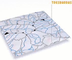 3d view of Três Barras