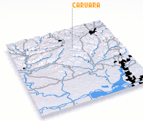 3d view of Caruara