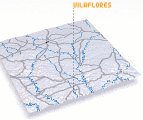 3d view of Vila Flores