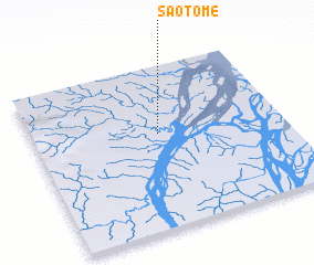 3d view of São Tomé