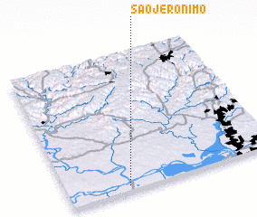 3d view of São Jerônimo