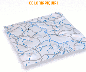 3d view of Colônia Piquiri