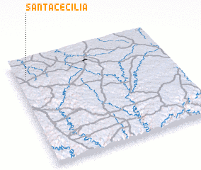 3d view of Santa Cecília