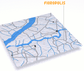 3d view of Fiorópolis