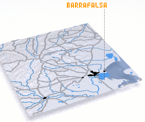 3d view of Barra Falsa