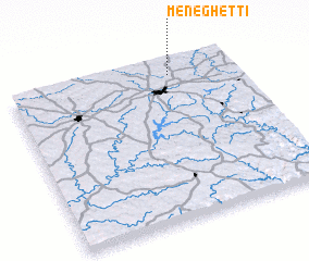 3d view of Meneghetti