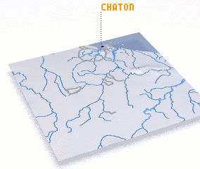 3d view of Châton