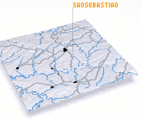 3d view of São Sebastião