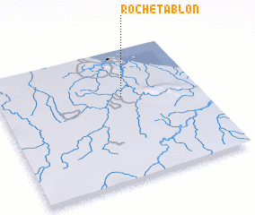 3d view of Roche Tablon