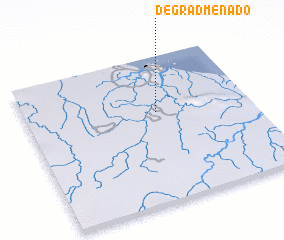 3d view of Dégrad Ménado