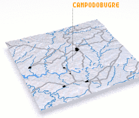 3d view of Campo do Bugre