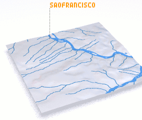 3d view of São Francisco